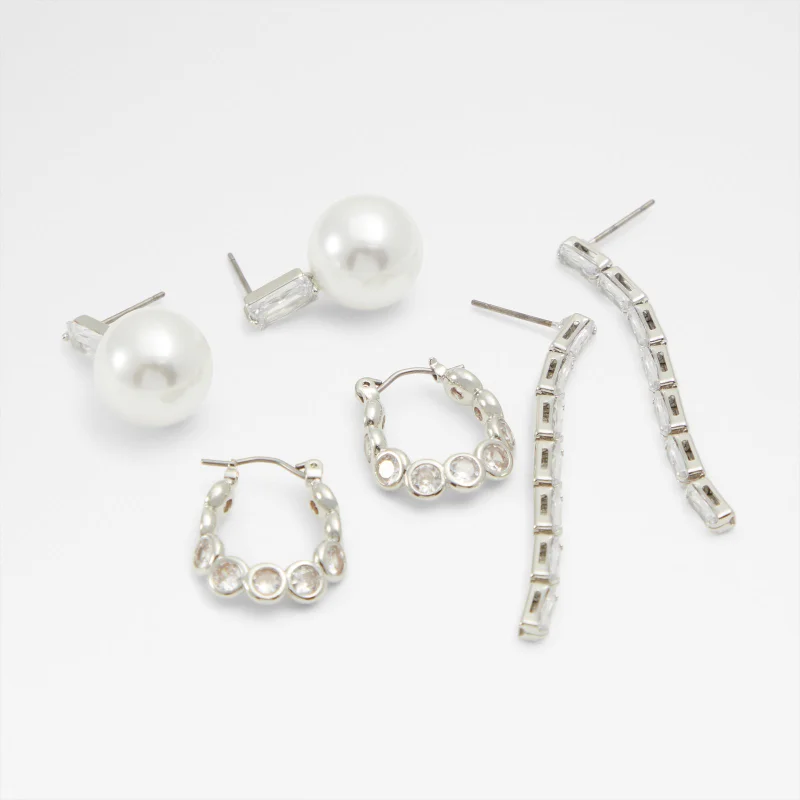 الدو BANEVER 3-Pack Embellished Earrings